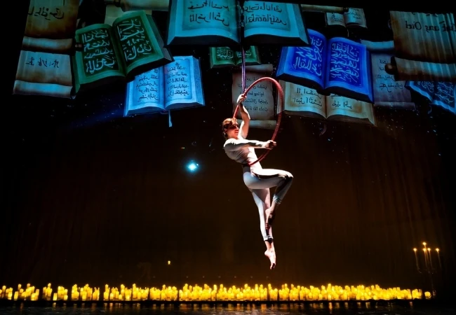 Candle Ghost Illusion Acrobatics Symphony