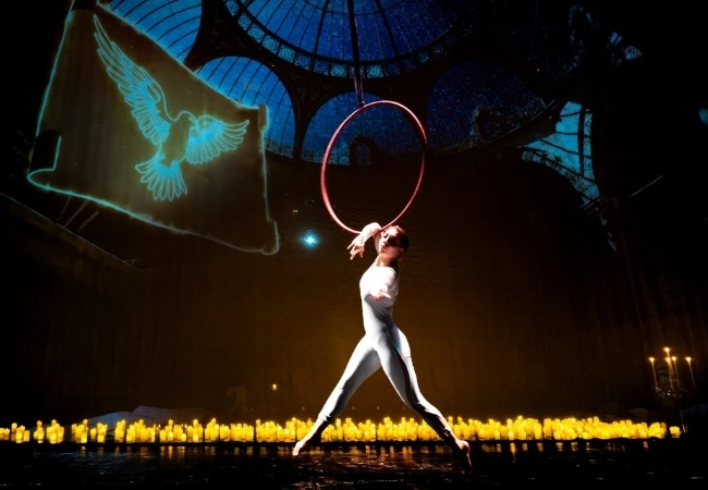 Candle Ghost Illusion Acrobatics Symphony