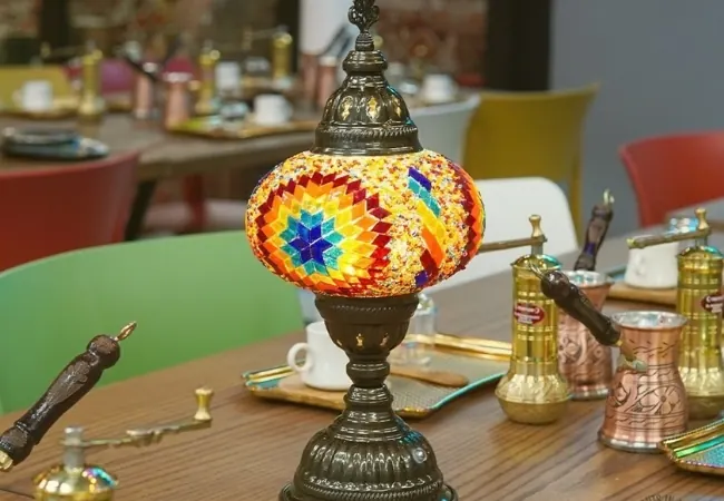 Mosaic Lamp Workshop In Istanbul