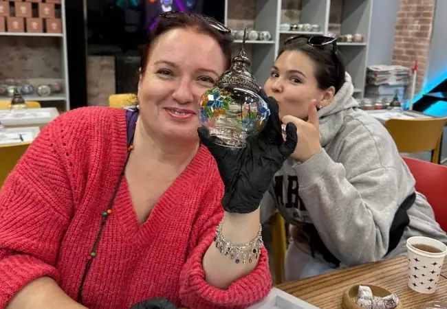 Mosaic Lamp Workshop In Istanbul