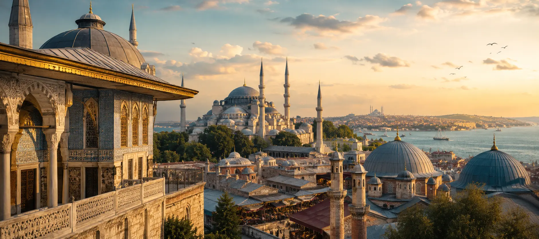 Ottoman Empire In Istanbul: Palaces, Mosques And Historic Bazaars