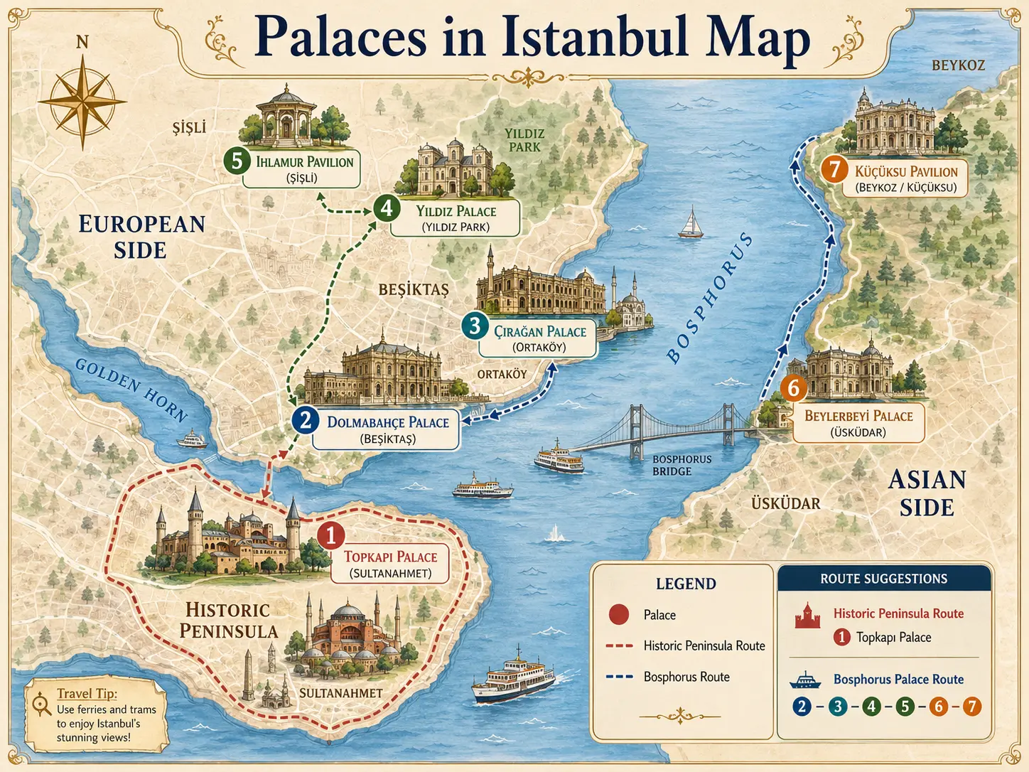 Palaces In Istanbul: Best Ottoman Palaces And Visitor Guide
